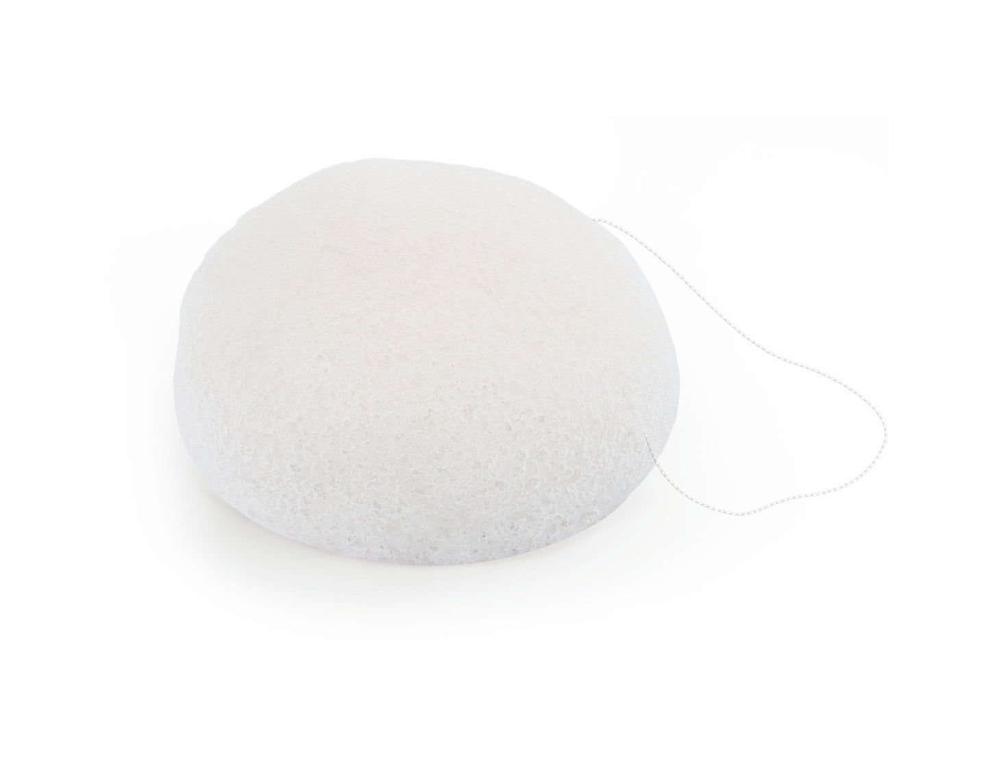 Konjac Gesichtspflegeschwamm, weiß
