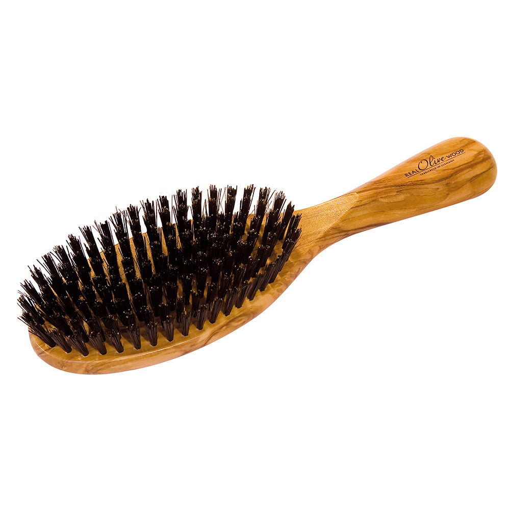 Haarbürste Olive groß