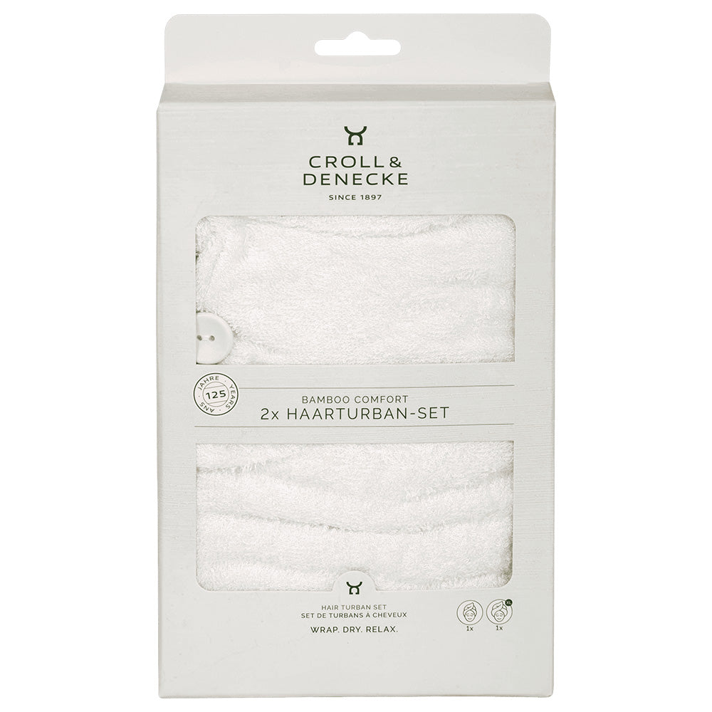 Bamboo Comfort – Haarturban-Set