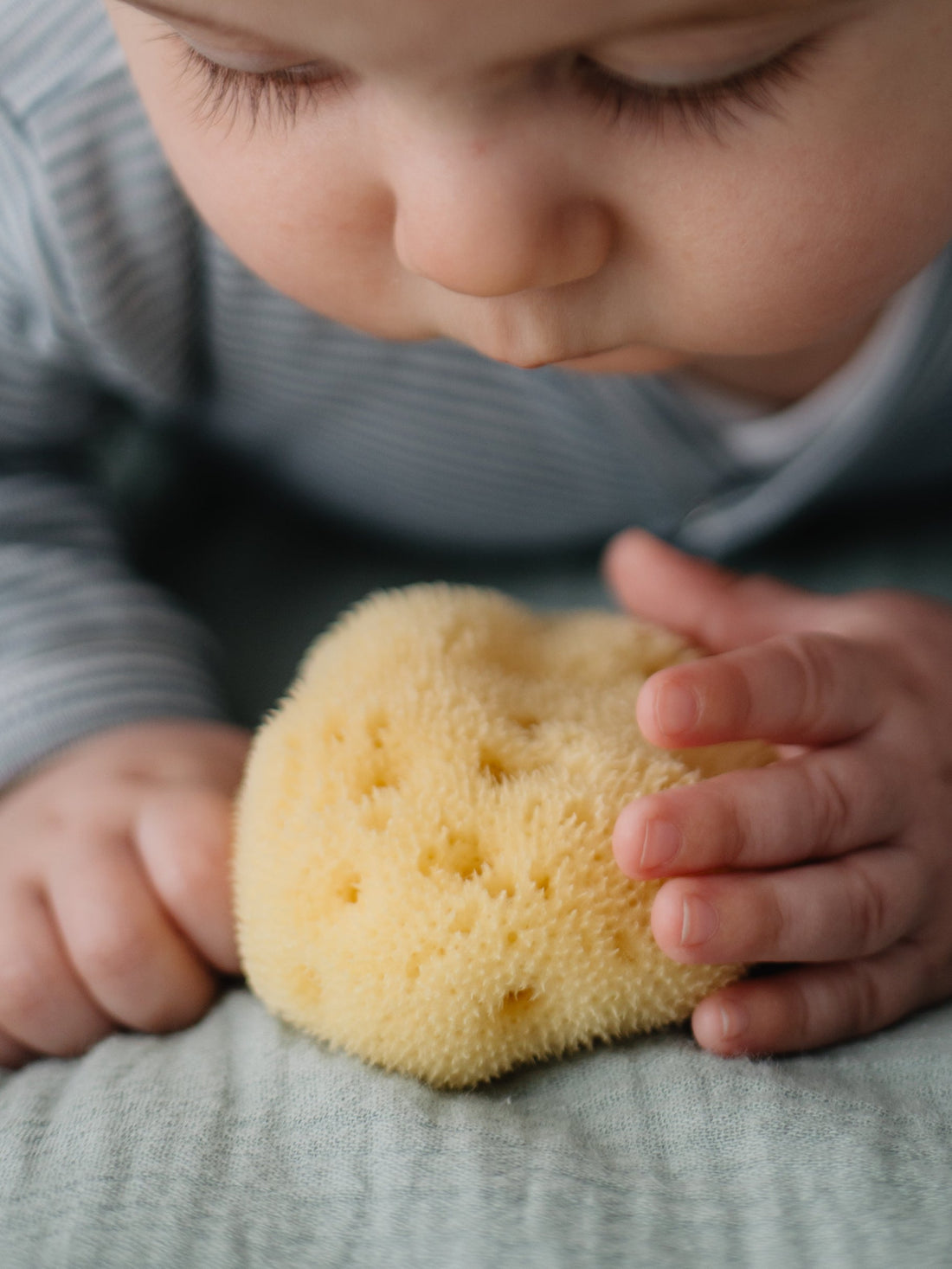 Sanfte Pflege von Anfang an: Naturschwämme für die Babyhaut