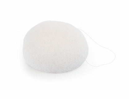 Konjac Gesichtspflegeschwamm, weiß
