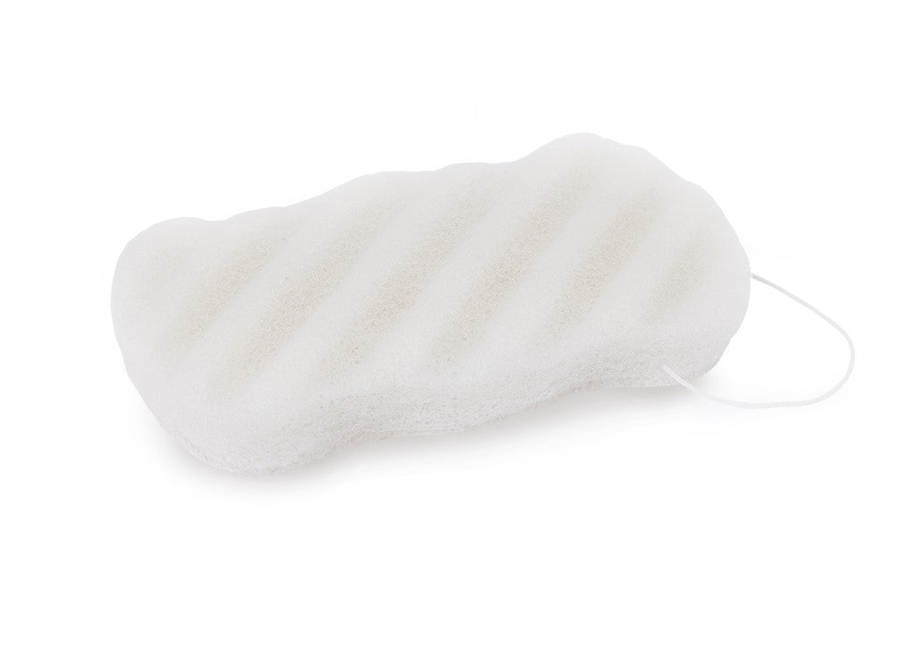 Konjac Körperpflegeschwamm, weiß