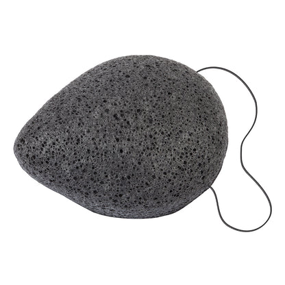 Konjac Gesichtspflegeschwamm, schwarz