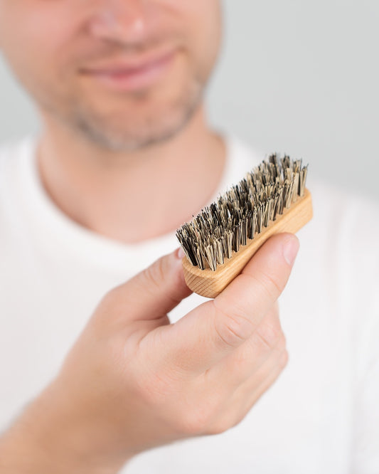 Brosse à barbe végane, certifiée FSC® 100%