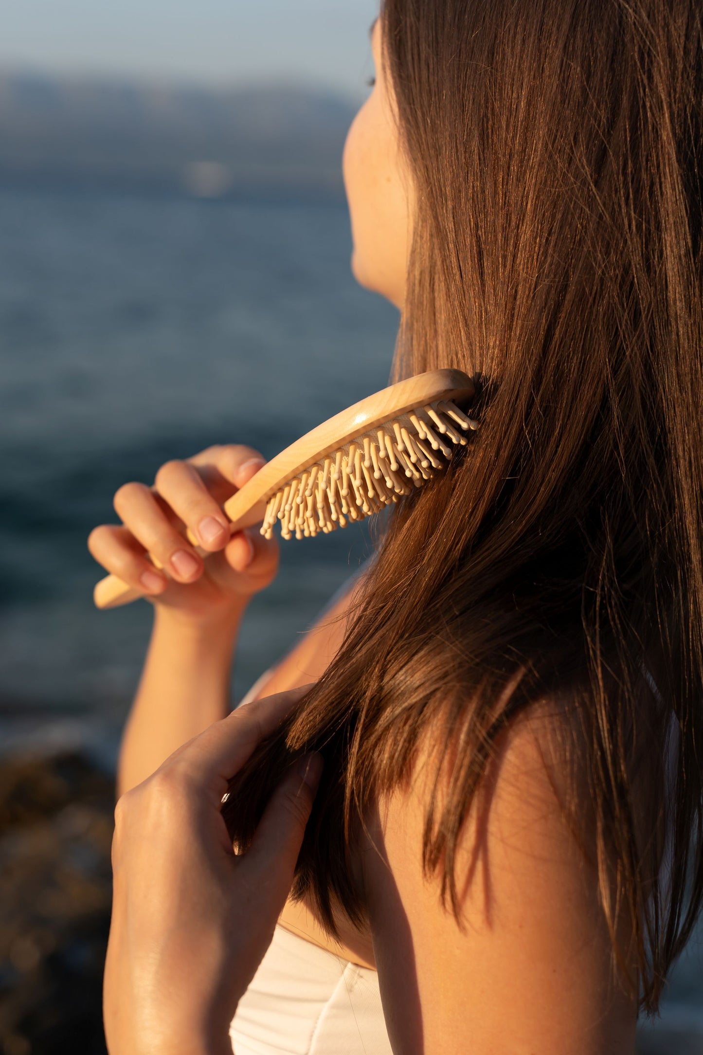 Brosse ovale à cheveux