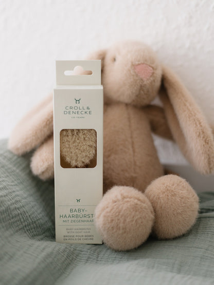 Babyhaarbürste mit Ziegenhaar, FSC® 100%