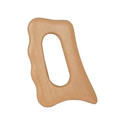 Body Gua Sha aus Buchenholz