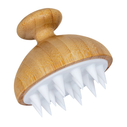 Brosse de massage pour le cuir chevelu et la nuque