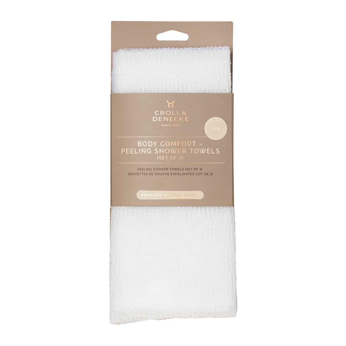 Peeling Shower Towels