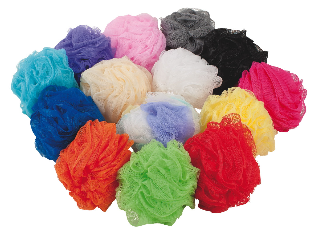 Tüllschwamm, verschiedene Farben