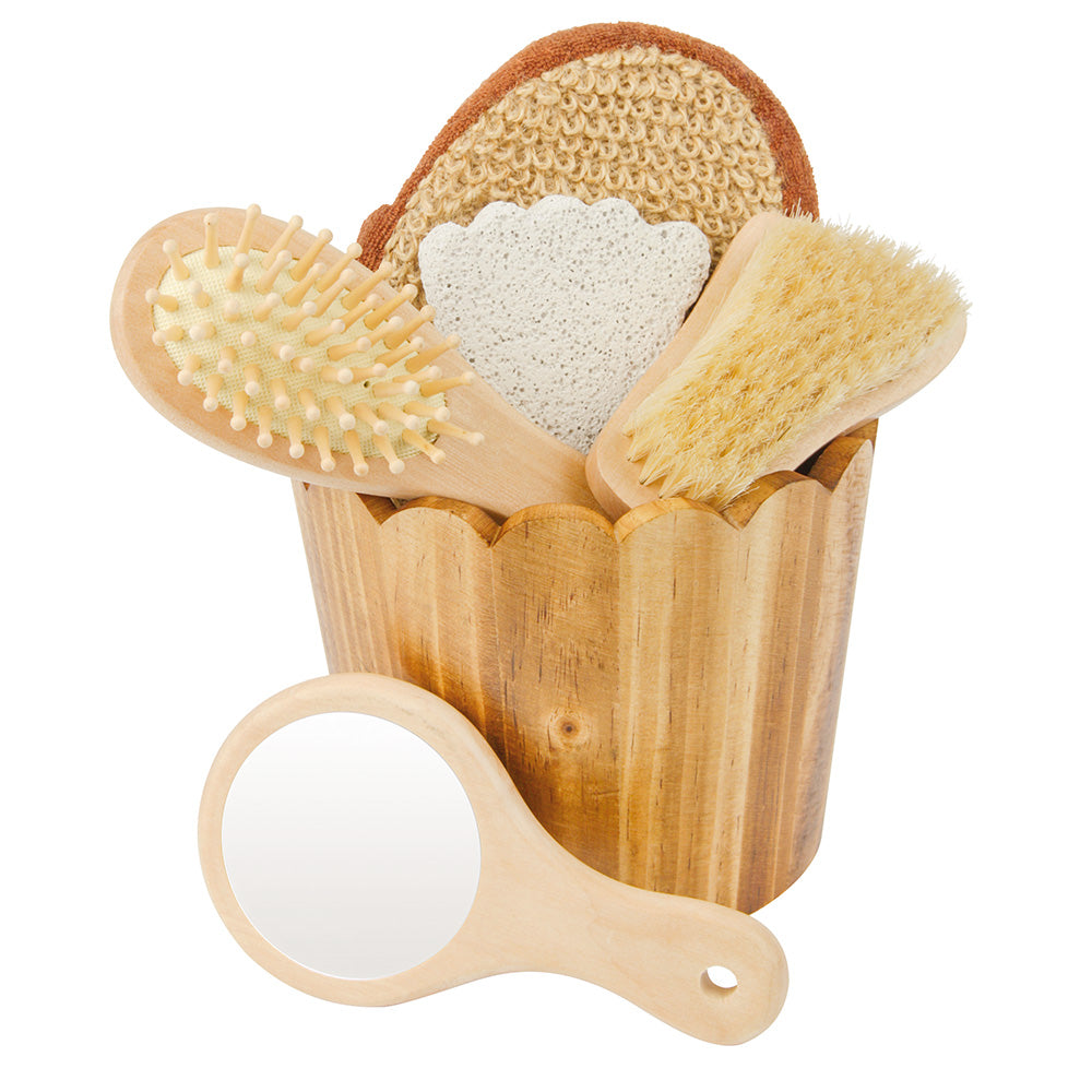 Geschenkset toasted wood