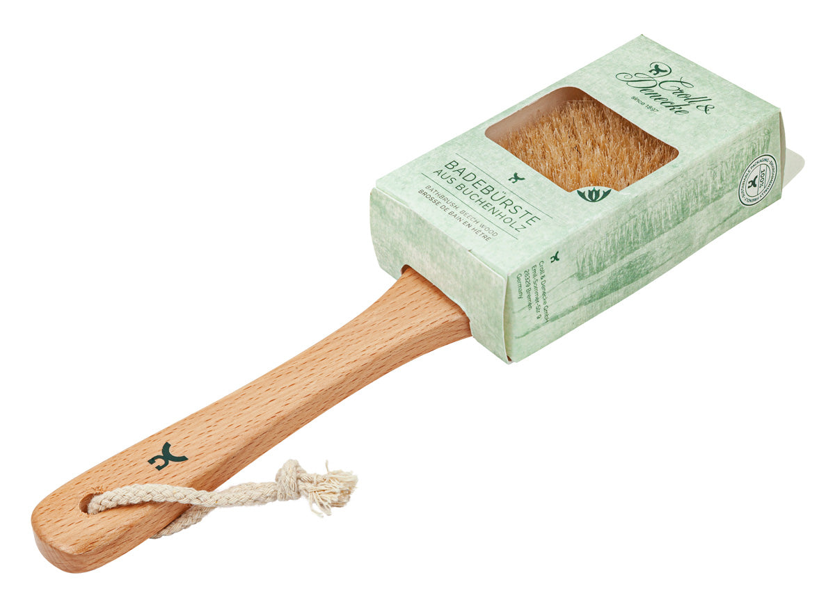 Badebürste aus Buchenholz