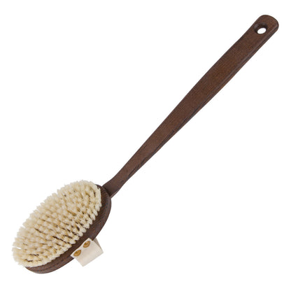 Brosse de bain en bois thermiquement modifié, FSC® 100%