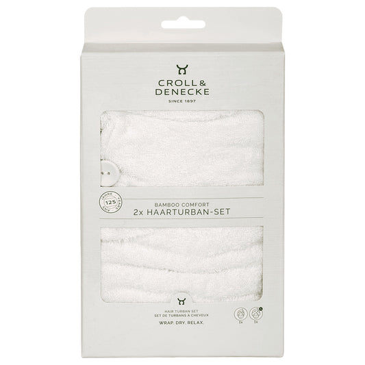 Bamboo Comfort – Haarturban-Set