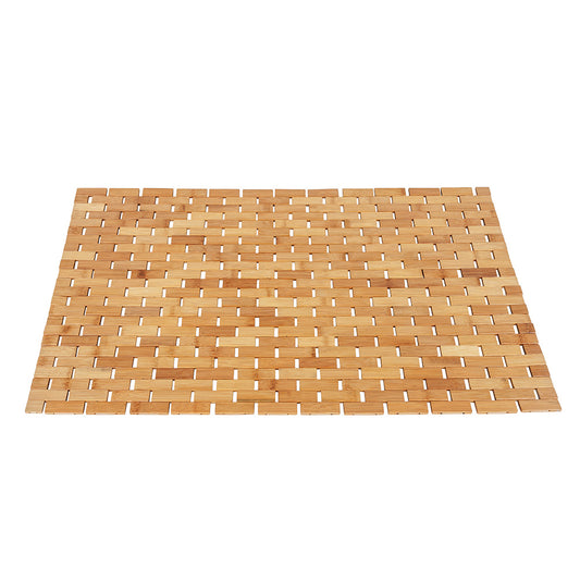 Tapis de bain bien-être en bambou